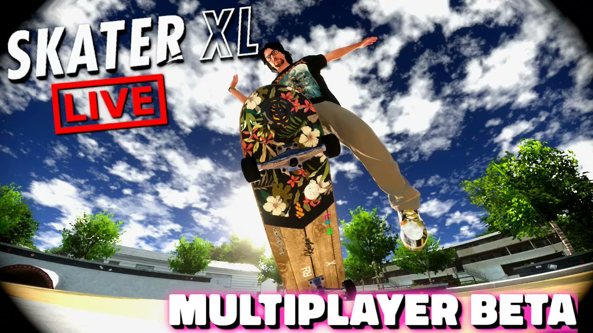 n00bicle's tweet photo. Going #live for some @skater_xl #MultiplayerBeta ๐ขโผ๏ธ
Let's see what all they changed!
๐ https://t.co/vcVjF39UXt
#skaterxl #linkinbio๐ #twitch #youtubegaming #xbox #playstation #pc https://t.co/COKHee7Ro0