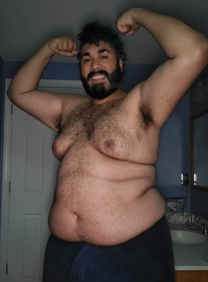 ChipotleChub's tweet photo. Rub a Dub Dub. Fresh out the shower. #selfie #gaycub #teddybear #scruff #bigboysdoitbetter #chunkyguys #bodypositivity #grommr #scruffyhomo #thinkingofpizza #andfries #bodybydollarmenu #gaybear https://t.co/AlhJ3qrSmM