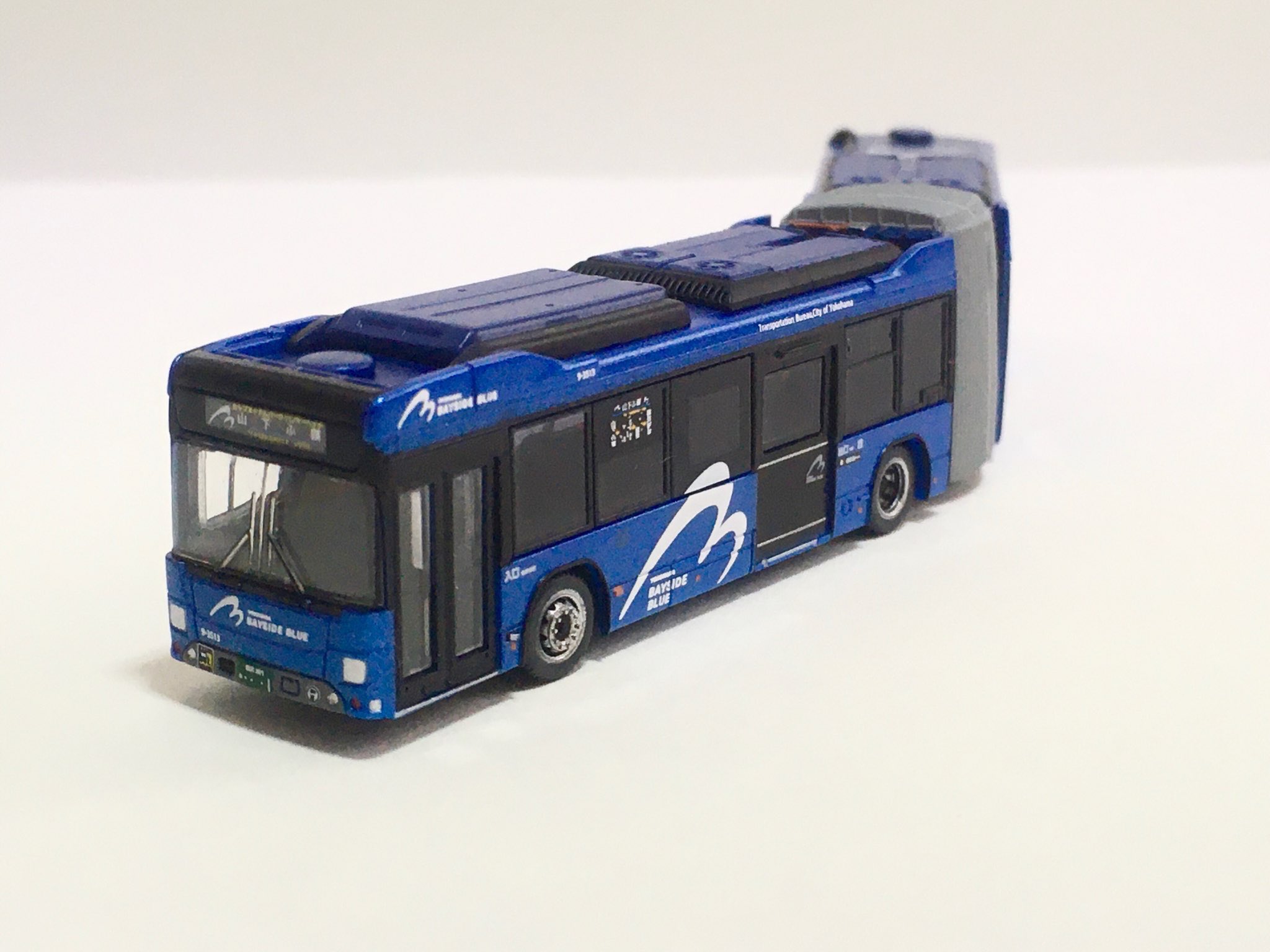 トミーテック バスコレクション エルガデュオ 横浜 ベイサイドブルー Amazon | ザ・バスコレクション バスコレ 横浜市交通局 YOKOHAMA