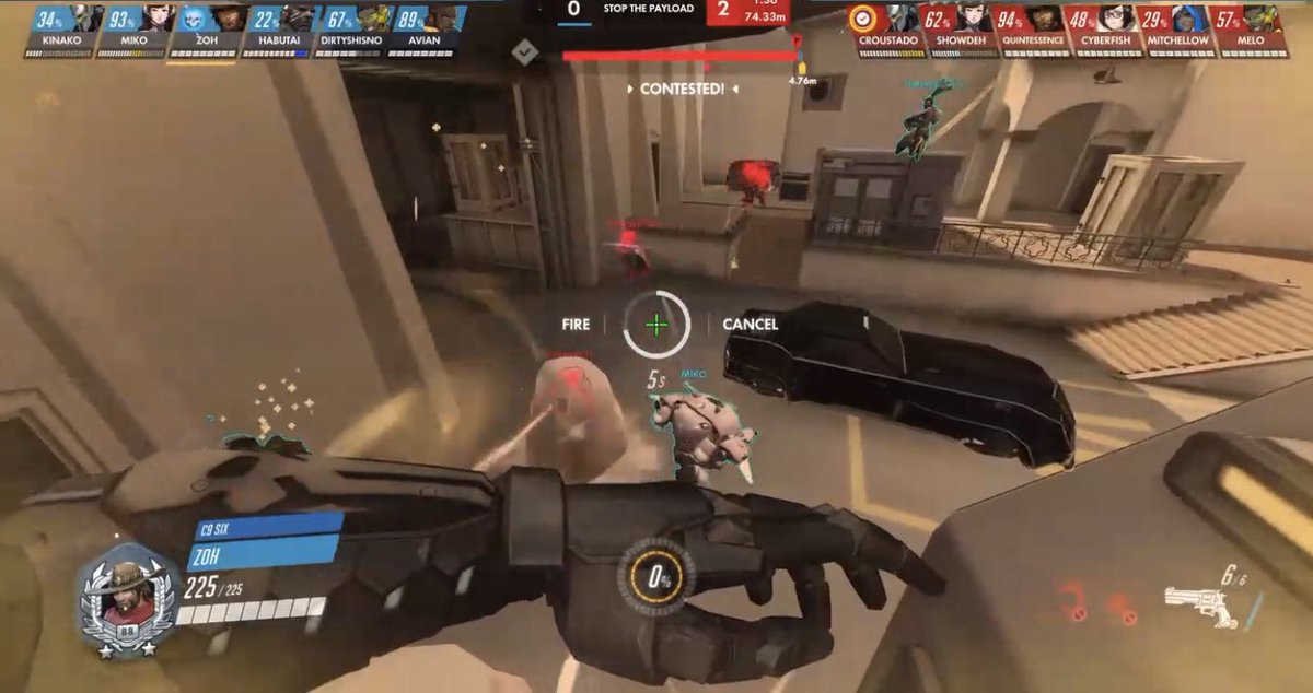 c9_six's tweet photo. C9 Six in match vs C9 Six in scrims https://t.co/bYvxY5jGkC