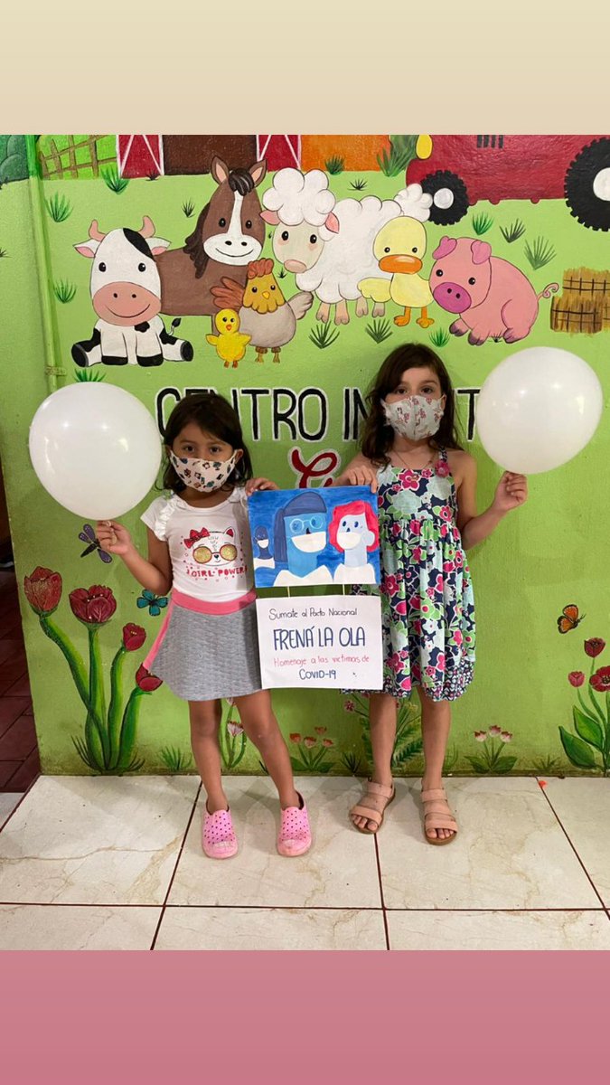 redcudicr's tweet photo. Sigamos frenando la ola en el hogar, en los centros infantiles y en todo lugar. #pactocr #frenalaola https://t.co/FpO8xE90zt