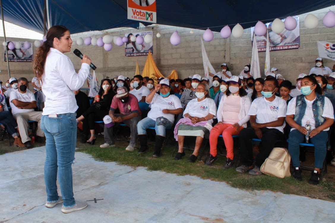 #Elecciones2021 Realiza <a href="/SharonMontielS/">Sharon Montiel</a>, candidata de la coalición “Va por #Hidalgo” por el Distrito XVI, su cierre de campaña con el apoyo de sus simpatizantes, con una caravana automovilística que recorrió la avenida Juárez del centro del municipio de #Tizayuca.