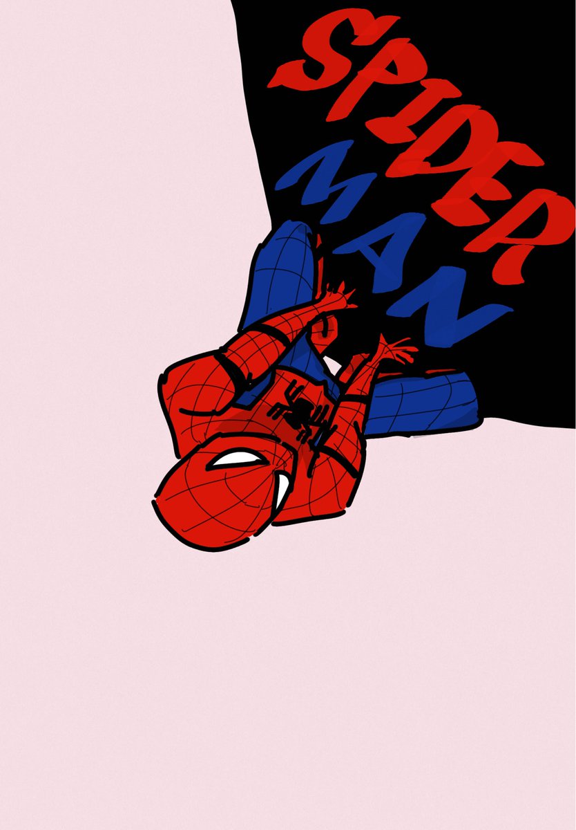 かっこいい イラスト スパイダーマン