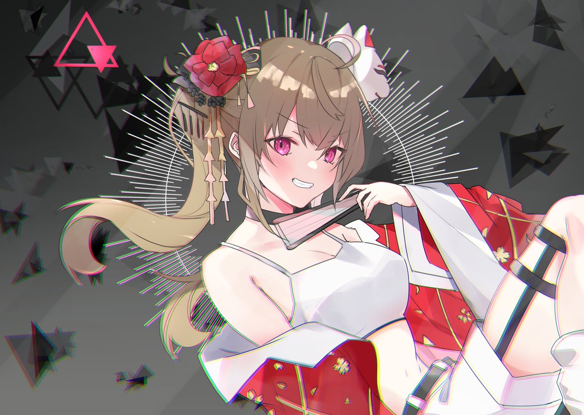 「--ドラマティックな瞬間こそTRiNITY--

新曲のTrikStar、果てし」|八代明日華（やよいあすか）⚗のイラスト