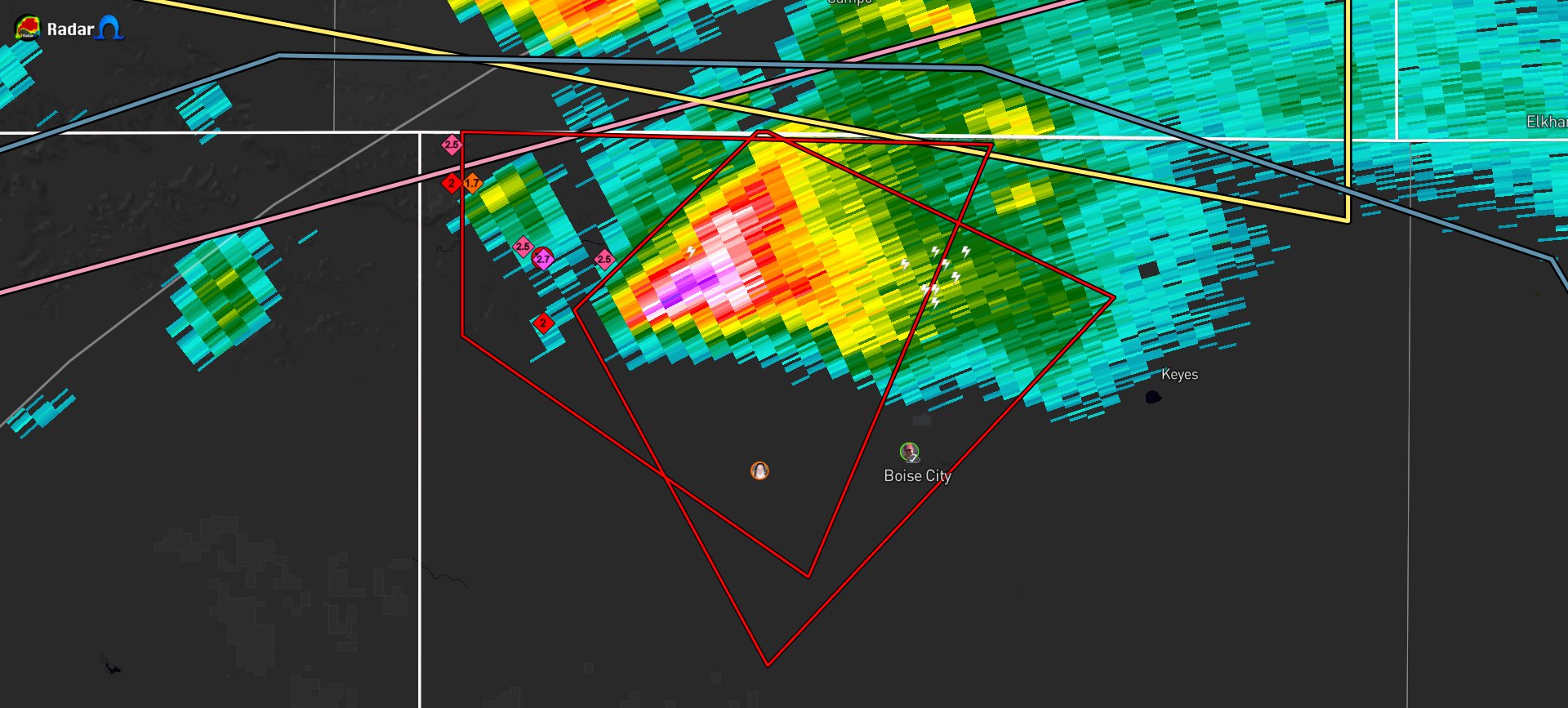 Severe Radar Watchers (Bill) on Twitter "Observed Tornado Warning