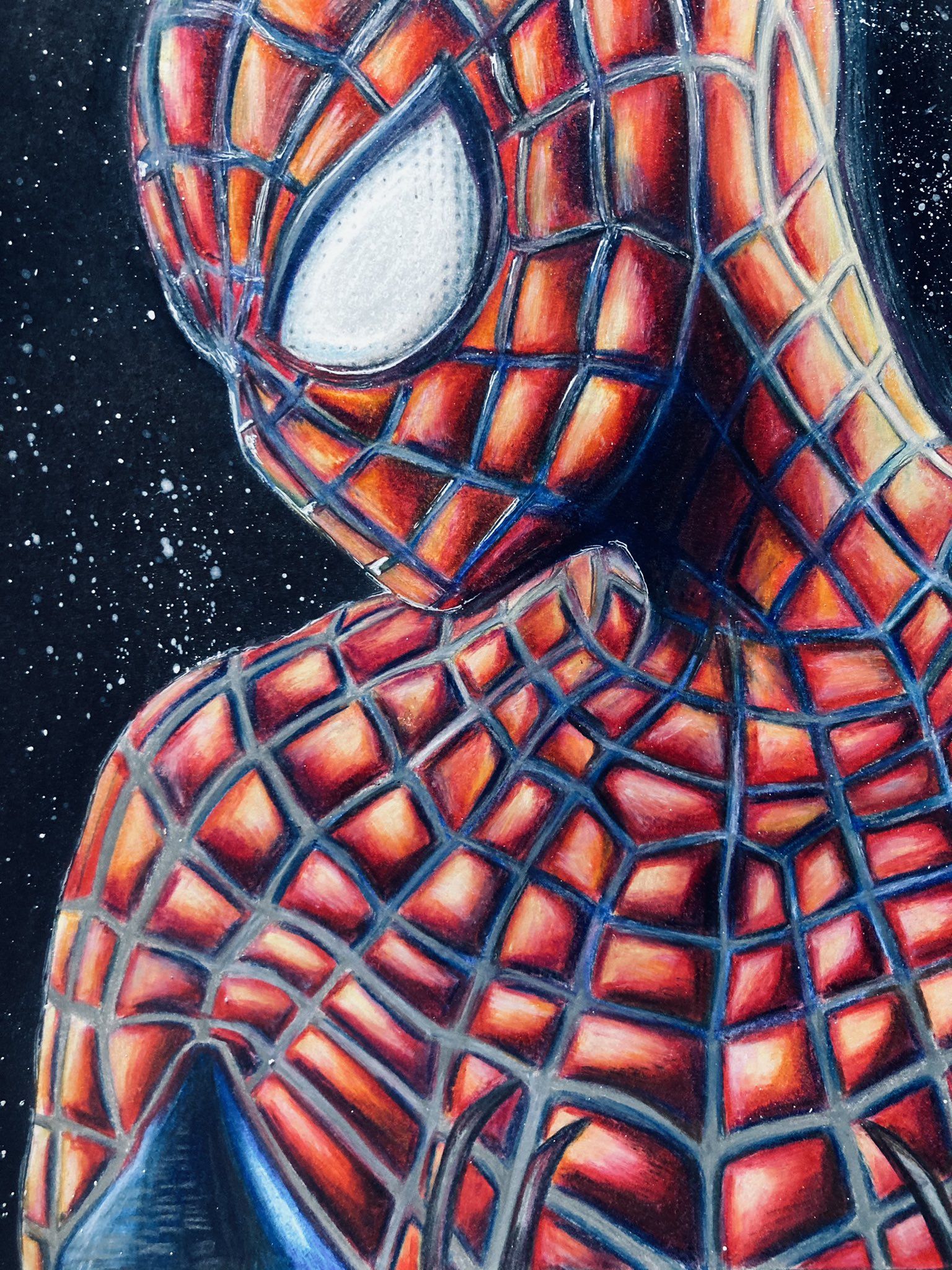 Suzu スパイダーマン 模試だけど お許しを 漫画キャラじゃないってことで ね スパイダーマン スパイダーマン スパイダーマンイラスト Marvel 色鉛筆 色鉛筆イラスト 絵描き 絵描きさんと繋がりたい 絵描きさんと繫がりたい T Co