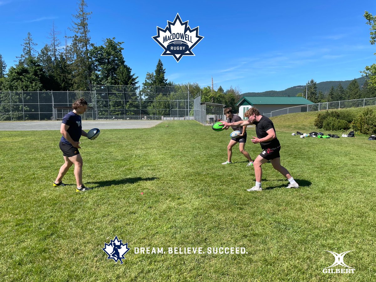 MacDowellRugby's tweet photo. Skills Saturday 🎯  

#macdowellrugby #precisionprogressions 
@GilbertCanada 

🍁Dream. Believe. Succeed. https://t.co/dnqGs3pTqt