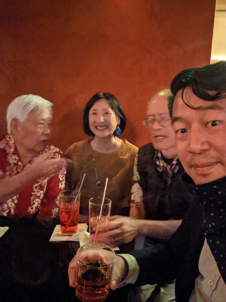 B_Quizzle's tweet photo. Finishing the night with some of the Grant Avenue Follies after party at the new Chinatown bar/lounge Lion's Den. Small world when you're getting drinks with the parents of people you went to elementary school with. #SmallBizChallenge https://t.co/jY4VZDRo88