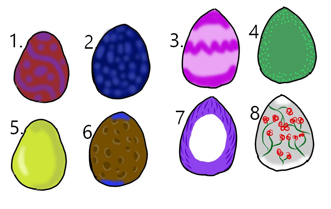 Melissa98599618's tweet image. Eggy Adopt $5.00 each flat color

You choose the;
Gender: female, male, other
Body type: slim, curvy, tone and chubby
Species: (Anthro only) 
Once adopted full body will be done.

#adopt #eggadopt #eggs #furry #anthro