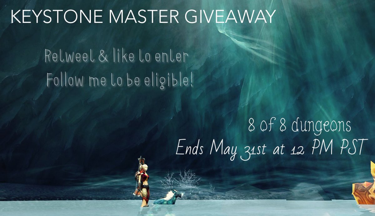chrystasx's tweet photo. Another KSM Giveaway! 🙌🏼
- Follow to be eligible
- Like &amp; Retweet!
Ends May 31st at 12 PM PST

8 of 8 dungeons guaranteed! 
Please don’t enter if you already have KSM. https://t.co/6JiKXROq0G
