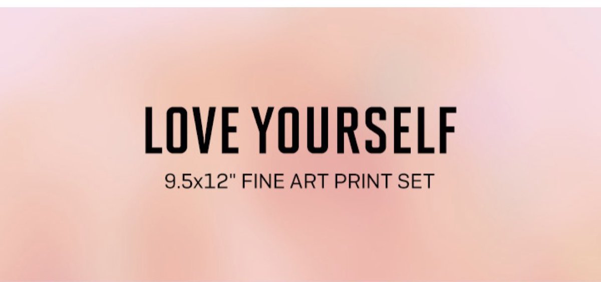 MalabonShop's tweet photo. Love Yourself FINE ART PRINT
All Members Available
3,700php +lsf
DOP: June 30
Atleast half down to secured

Dm to Avail https://t.co/r5HG8clWy4