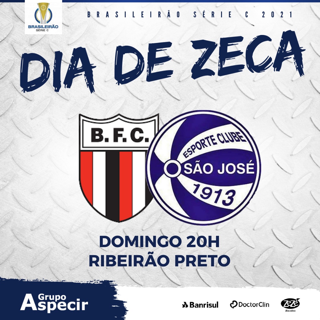SaoJoseFutebol's tweet photo. JÁ É DIA DE ESTREIA DO ZECA NA SÉRIE C!!!!
@botafogofsa X @SaoJoseFutebol
🏟 Estádio Santa Cruz
⏰ 20 horas
🎙 @ZekaRadio https://t.co/58I594IH6Z
📺 @tvnsports https://t.co/EJbS6yb2J4

#clubedobairro #ZecaéSérieC #RumoàSérieB https://t.co/5u8bWCAVZG