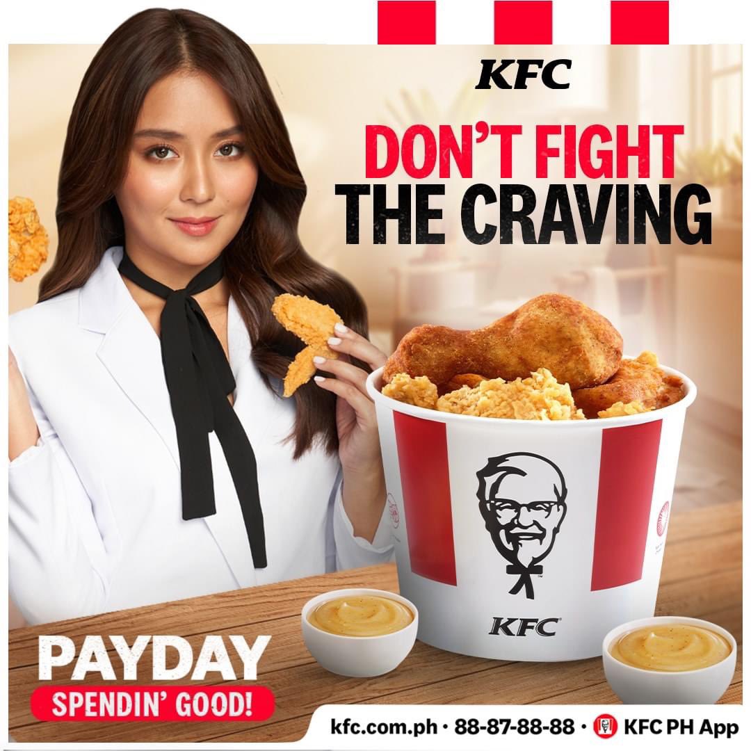 KFC Philippines on Twitter "Yay for payday! 🥳 Like Kathryn, you