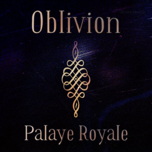 KayceeDoesArt's tweet photo. Made two pretty fan-art covers for @PalayeRoyale for their song Oblivion! 

#palayeroyale #fanart #graphicart #graphicdesign #photoshopart #songcoverart #artistsontwitter https://t.co/JpYJyNo45Z