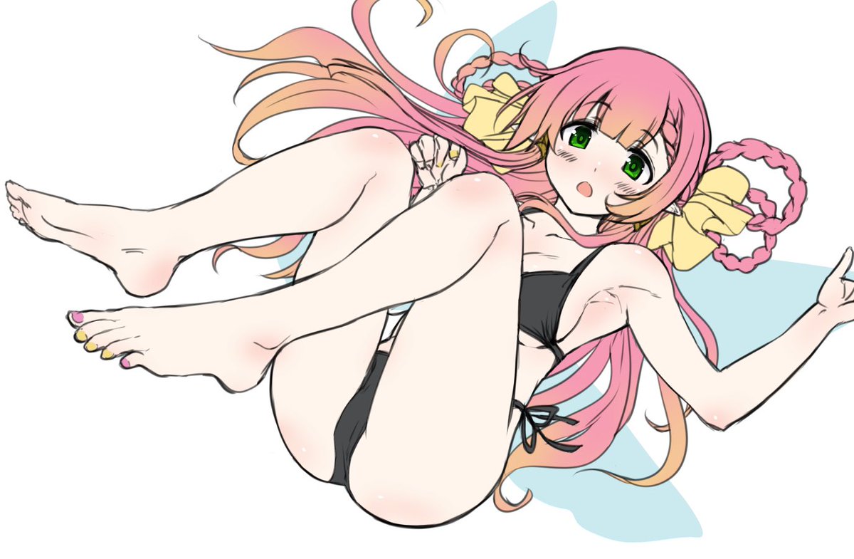 「息抜き羽衣ちゃん(∩ˊ꒳ˋ∩) 」|広輪凪のイラスト