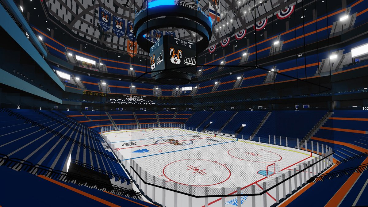 marbleycakeRBLX's tweet photo. my #Roblox arena Blaze Palace is getting a much needed recoloring! the boring grey color scheme is gone, and the Palace once again represents the colors of its primary tenant 😊

#RobloxDev https://t.co/A6n54aqHaZ