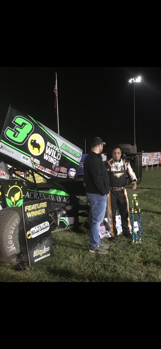 Got the win tonight <a href="/ParkJeffersonSD/">Trent Adams</a> ! Great run <a href="/TKaedingRacing/">Tim Kaeding Racing</a> !