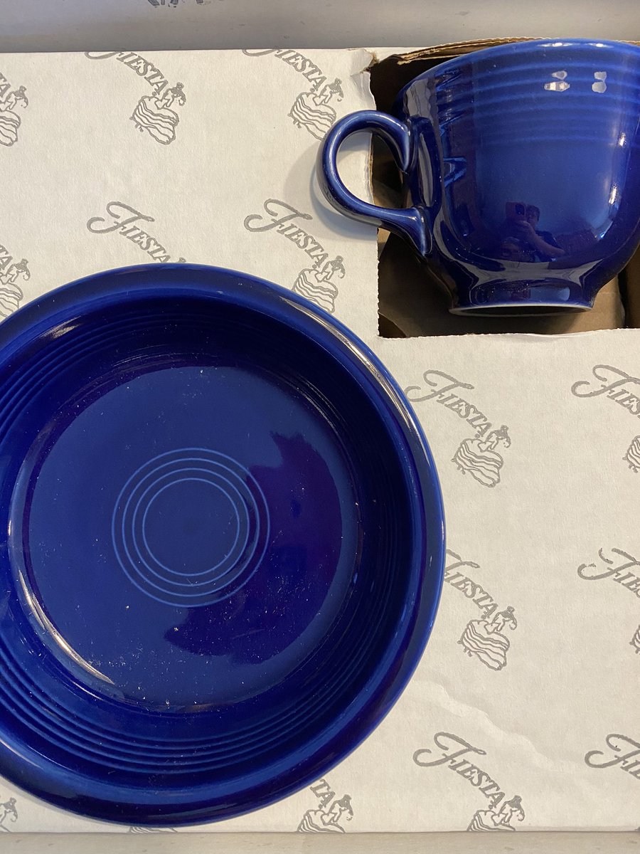 New Fiesta color! Got mine today! Twilight! #fiestawareaddicts #dishlover