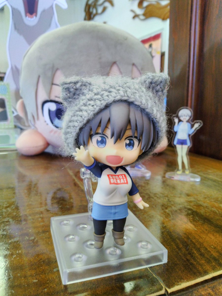 混智恵流都 コンチェルト 注文していた宇崎ちゃんのねんどろいどが届きました さっそく当店で手作りした猫帽子をかぶってもらいました 帽子は店内で販売もしてます 箱の裏に 鳥取物がたり と書いてありますね 宇崎ちゃん フィギュアのまち 混智恵流都 コンチェルト 注文していた宇崎ちゃんのねんどろいどが届きました さっそく当店で手作りした猫帽子をかぶってもらいました 帽子は店内で販売もしてます 箱の裏に 鳥取物がたり と書いてありますね 宇崎ちゃん フィギュアのまち