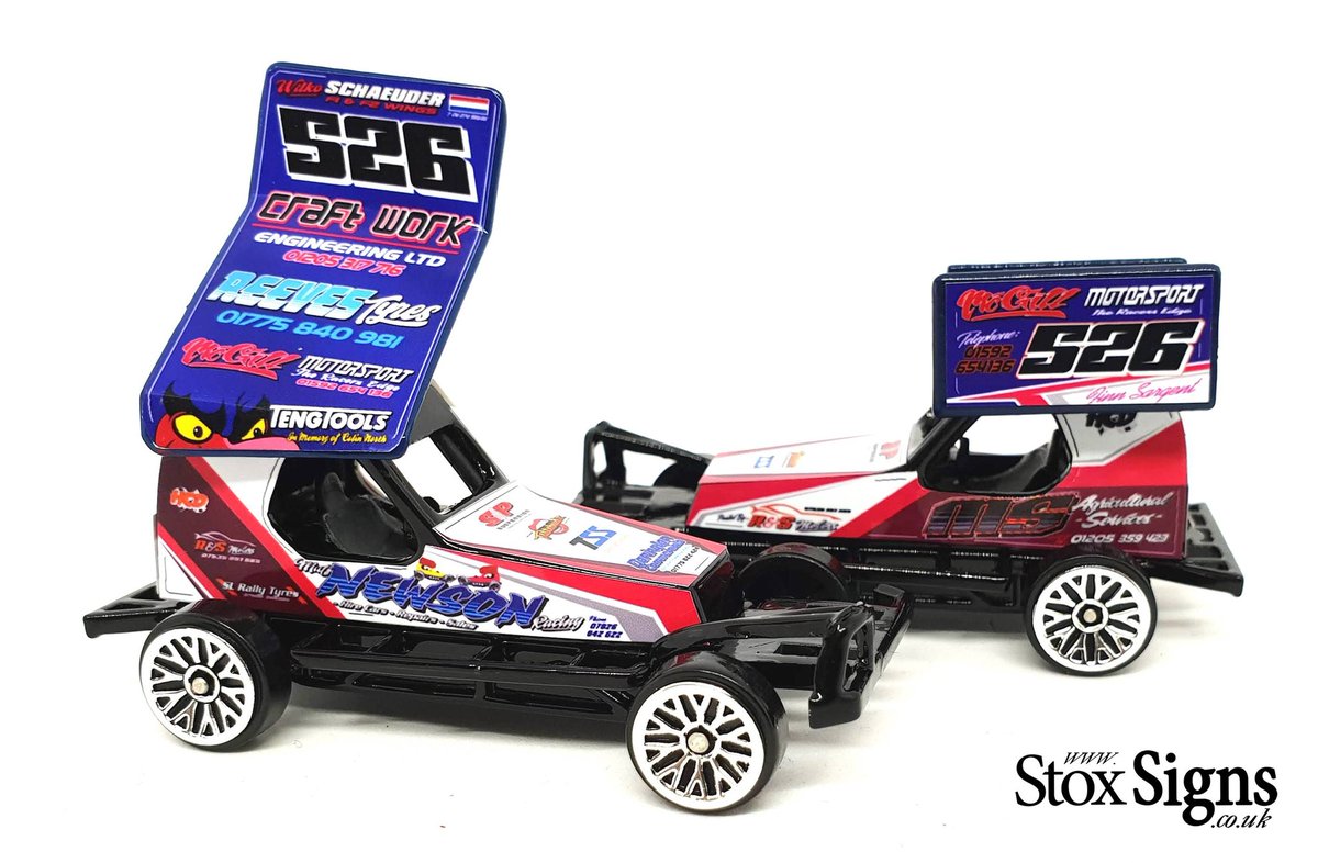 The latest Finn Sargent cars now available on the website!
Shale Car ➡️ stoxsigns.co.uk/product/finn-s…
Tarmac Car ➡️ stoxsigns.co.uk/product/finn-s…