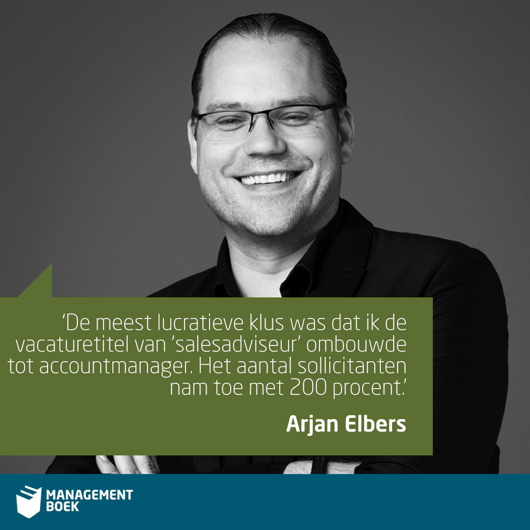 'Het is een groot marketingfeest; weten wie je zoekt en zorgen dat je met een goed verhaal die doelgroep bereikt, dat is het hele verhaal. Maar er kan zoveel misgaan in de selectie.' Wij spraken <a href="/ArjanElbers/">Arjan Elbers</a> over zijn boek Het Recruitment Fundament: bit.ly/393MQNR