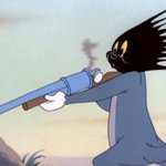 トムとジェリーをあのシーンを再現？銃が暴発し頭が焼けたトムをフィギュアで再現!