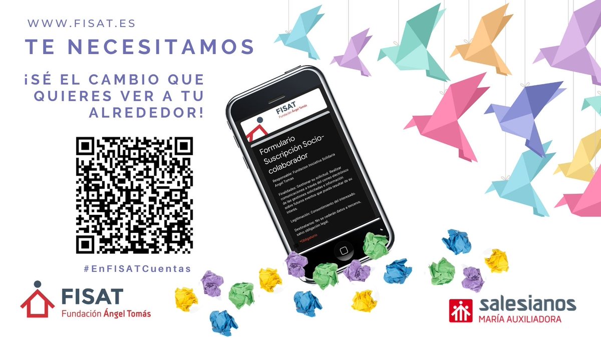 fundacionFISAT's tweet photo. La crisis actual ha multiplicado las demandas de atención que recibimos, por lo que necesitamos buscar nuevos apoyos para nuestra misión. #EnFISATCuentas https://t.co/AOFGlolORC