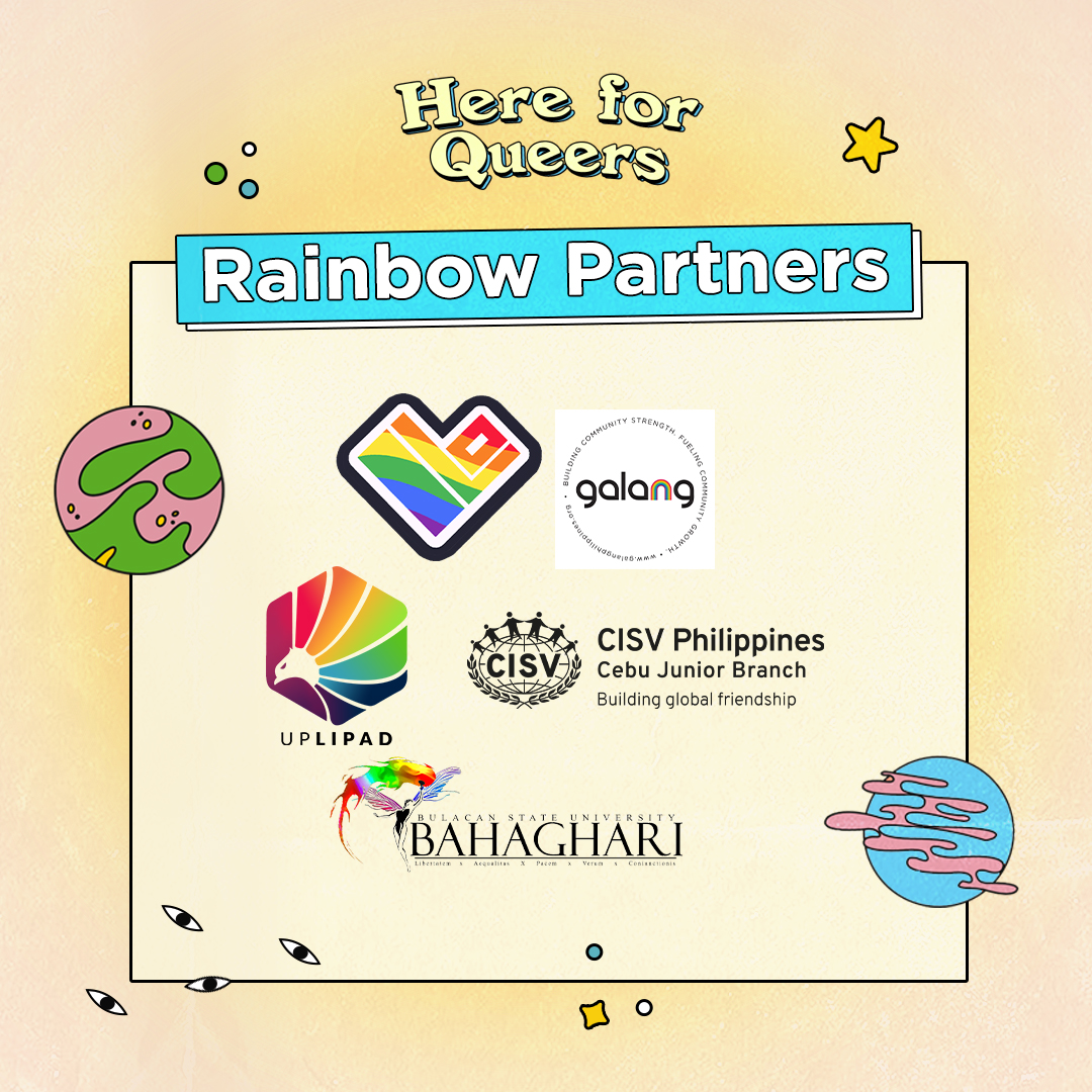 upbabaylan's tweet photo. Thank you to all our Rainbow, Glitter and Pink Partners! ✊🏽 (2/2)

#HereForQueers
#IDAHOBIT2021 https://t.co/hIF7WcvmBB