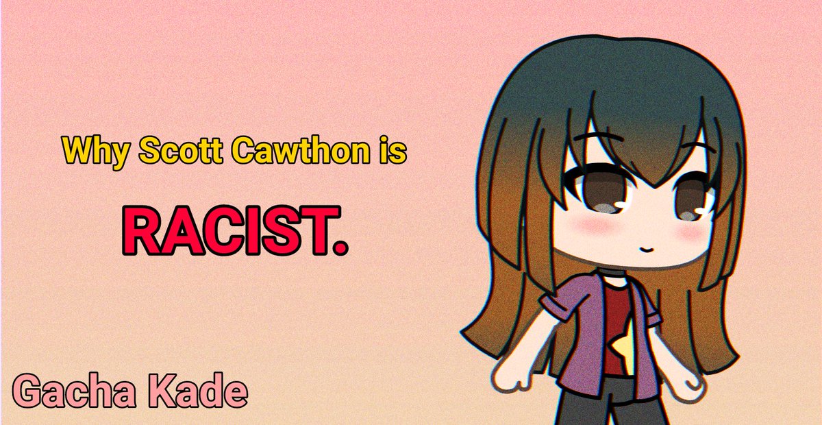 GachaKade's tweet photo. tw // r*cism

Why Scott Cawthon is r*cist.

#FNAF #ScottCawthon #FiveNightsAtFreddys #PurpleGuy https://t.co/QTkMypyD2O