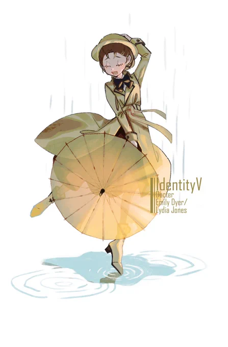 lady in the rain

#第五人格イラスト #identity 