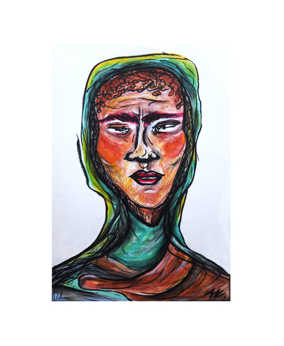 ArayaKomai's tweet photo. AIR   -THE EYES SERIES Ink on Fabriano Paper
5.9 X 7.9
2021 https://t.co/uUCvLDROPo