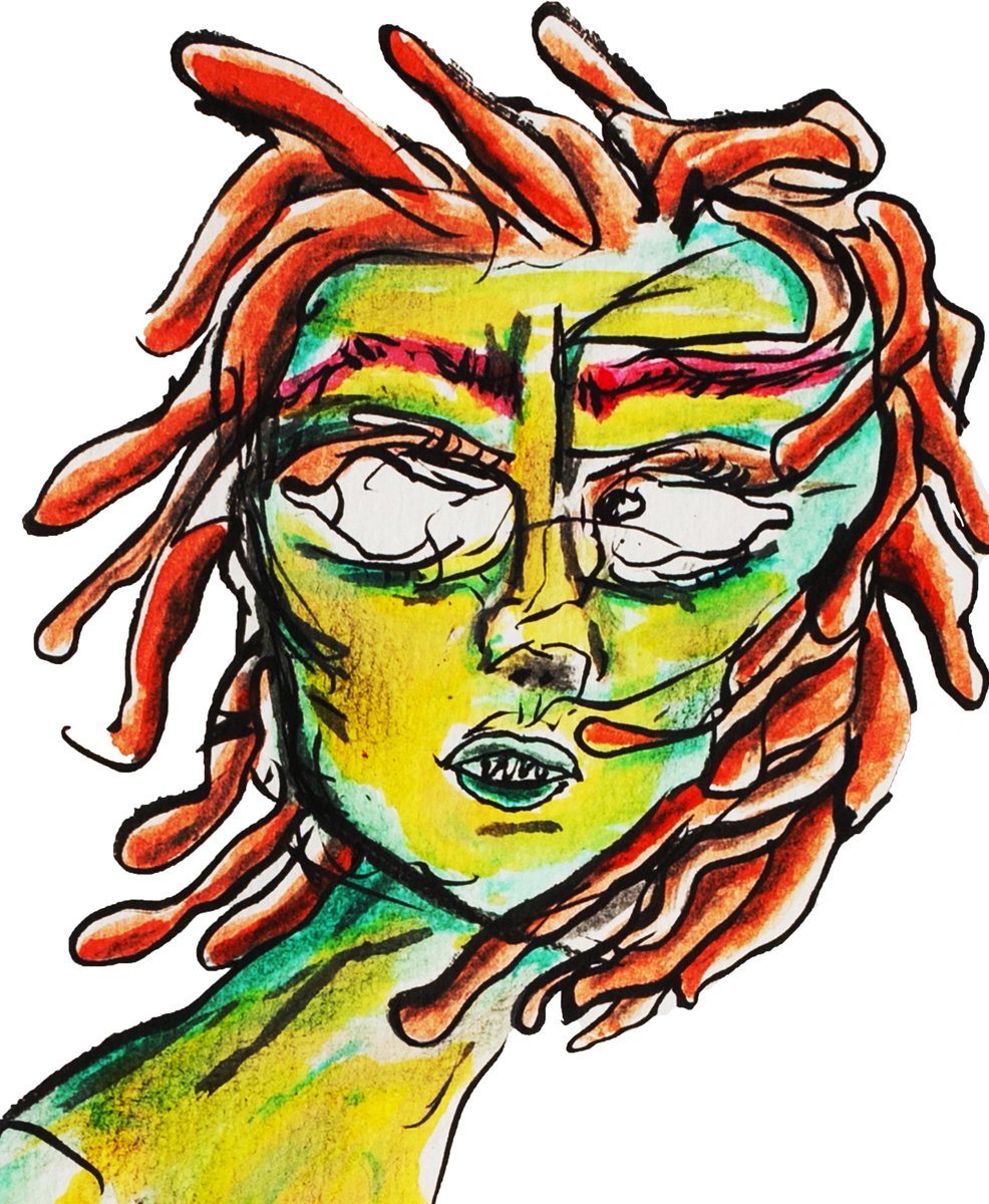 ArayaKomai's tweet photo. Green Temper Ink on Fabriano Paper
5.9 X 7.9
2021 https://t.co/qM5EtcdQf0