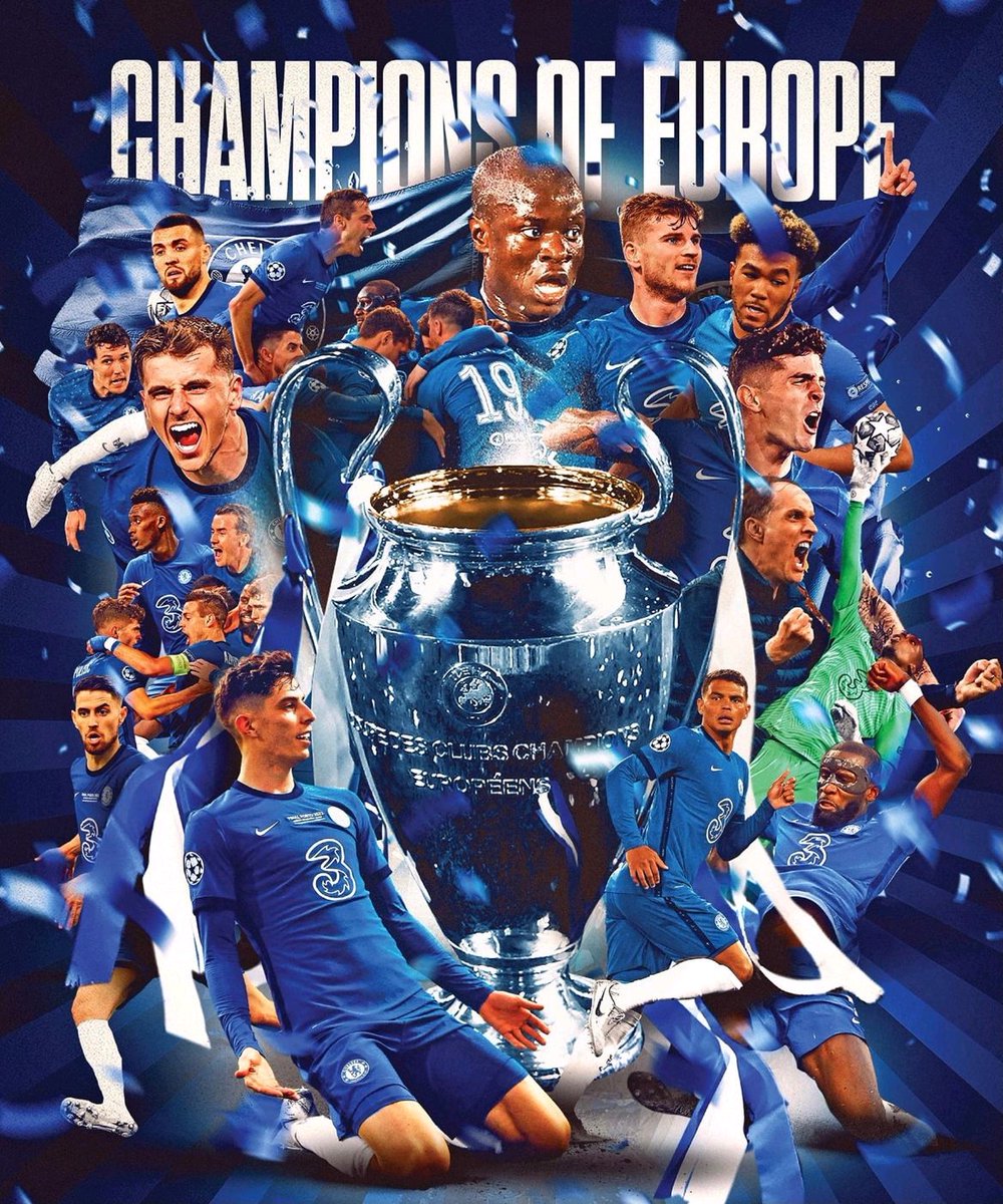 BarnfieldJamie's tweet photo. Chelsea Champions of Europe.. Love it. https://t.co/okG3iH9hmz
