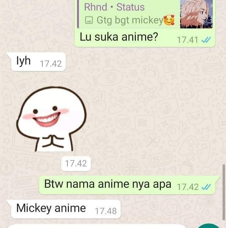 nama anime mickey