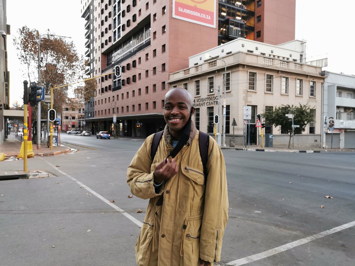 Matthew_Nijland's tweet photo. Wits graduate @thami_manganya is starting his 20-day 800km journey from @WitsUniversity to #Dutywa in the Eastern Cape ON FOOT w/ the goal of raising R1,28 million for #eduction and #sport resources for rural schools in EC!  @WitsVuvuzela #TeamVuvu https://t.co/3k2292ynxv