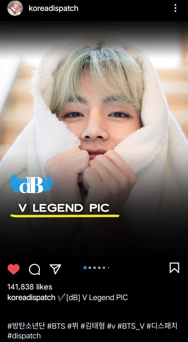 BTSV_Myanmar's tweet photo. [IG] Dispatch posted Taehyung's pics mention with titled "V LEGEND PIC"on their Instragm Account .

please tap❤ and leave nice cmts for #TAEHYUNG 👍📝

🔗 https://t.co/skFn9K1EOx

#Taehyung #KimTaehyung #BTSV #V @BTS_twt https://t.co/QndUN1S7Ph