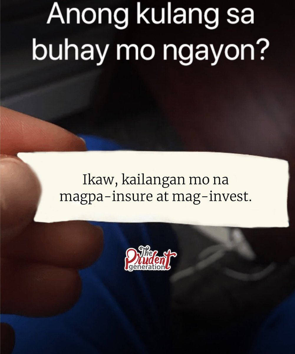 theprudentgen's tweet image. Oo. Ikaw nga! 

#insurancememe #TPGmeme