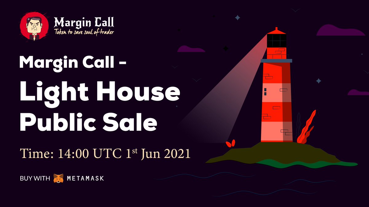 After achieve great sucess on Saver round with oversubscribes 20x To meet the demand from Community, we will deliver Lighthouse round at 14:00 UTC – 1st June on Dxsale Detail: t.me/MC_Announce/29 🔥Buy LightHouse on DxSale dxsale.app/app/pages/defi…