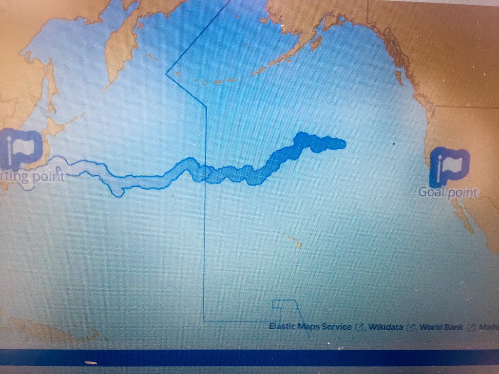 Guesthouse55 على تويتر 辛坊治郎さんのヨット単独太平洋横断チャレンジ 51日経過した現在位置 7割進んで残り2741キロ Pcでのみ現在位置がみられます 辛坊治郎