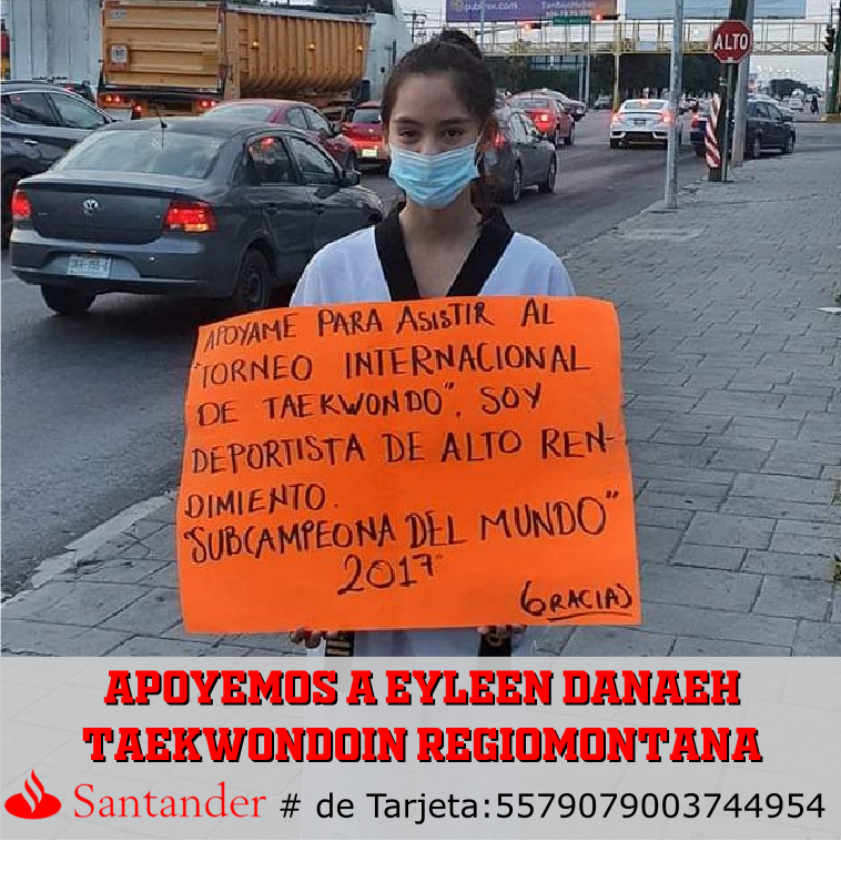 FerSalinasCruz's tweet photo. Amigos, me podrán apoyar con un RT o si gustan aportar con algo, es la hija de una amiga, taekwondoin (y muy buena) busca apoyo para asistir a un torneo fuera de México solo que no recibe apoyo de las autoridades
@franco_esca @jonasigo @carlosbremerg @tamezjorge https://t.co/kWHo83ftM0