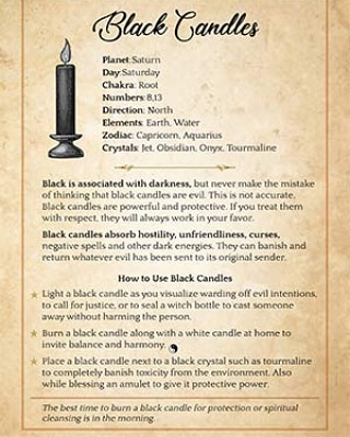 HealerSikha's tweet photo. 🖤 Black candles are used as main ingredients in rituals where we want to fight back a curse such as the evil eye. If you feel that someone is projecting envy, or bad intentions, light a black candle.
#blackcandles #removenegativity #nocurses #healersikha https://t.co/WesAZazjCt