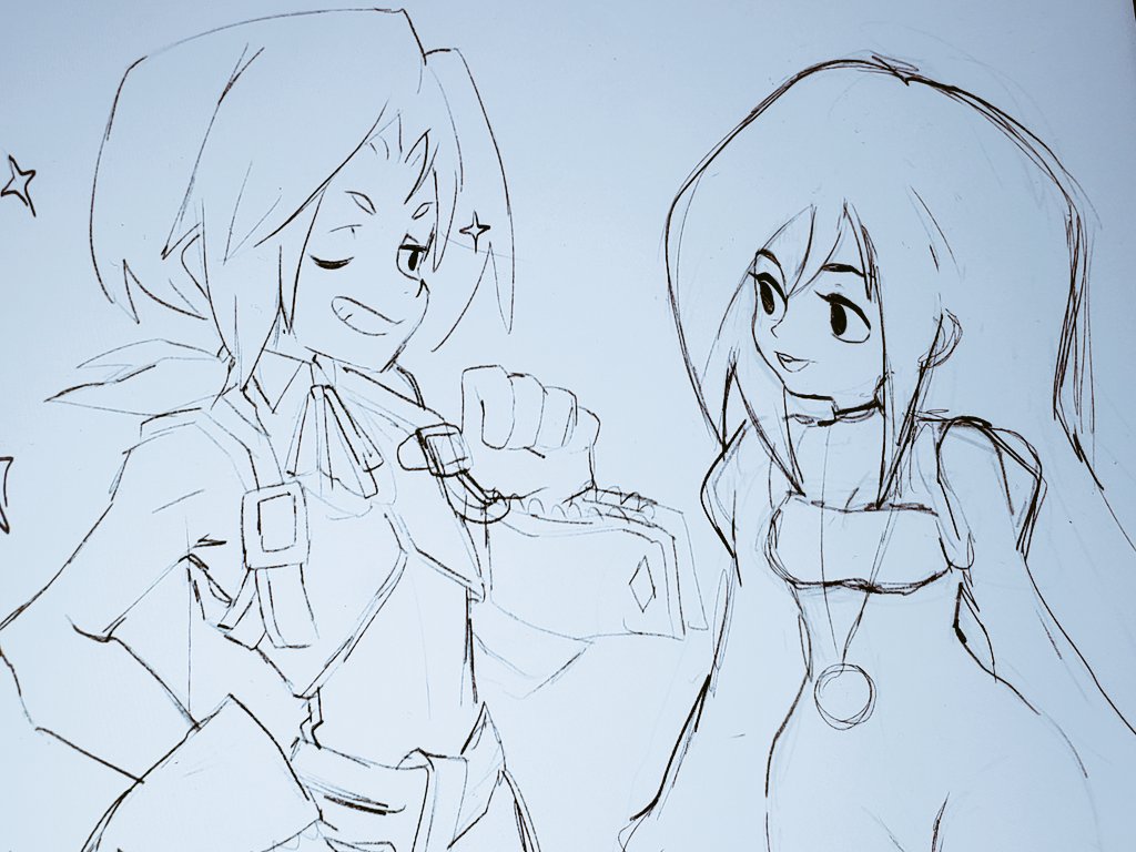 Rusty is gonna be mad~~~~

I'm just going to go back in time and doodle FFIX fan art, okay? 
