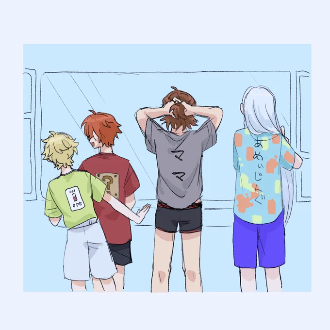 ふざけたTシャツのデザイン 