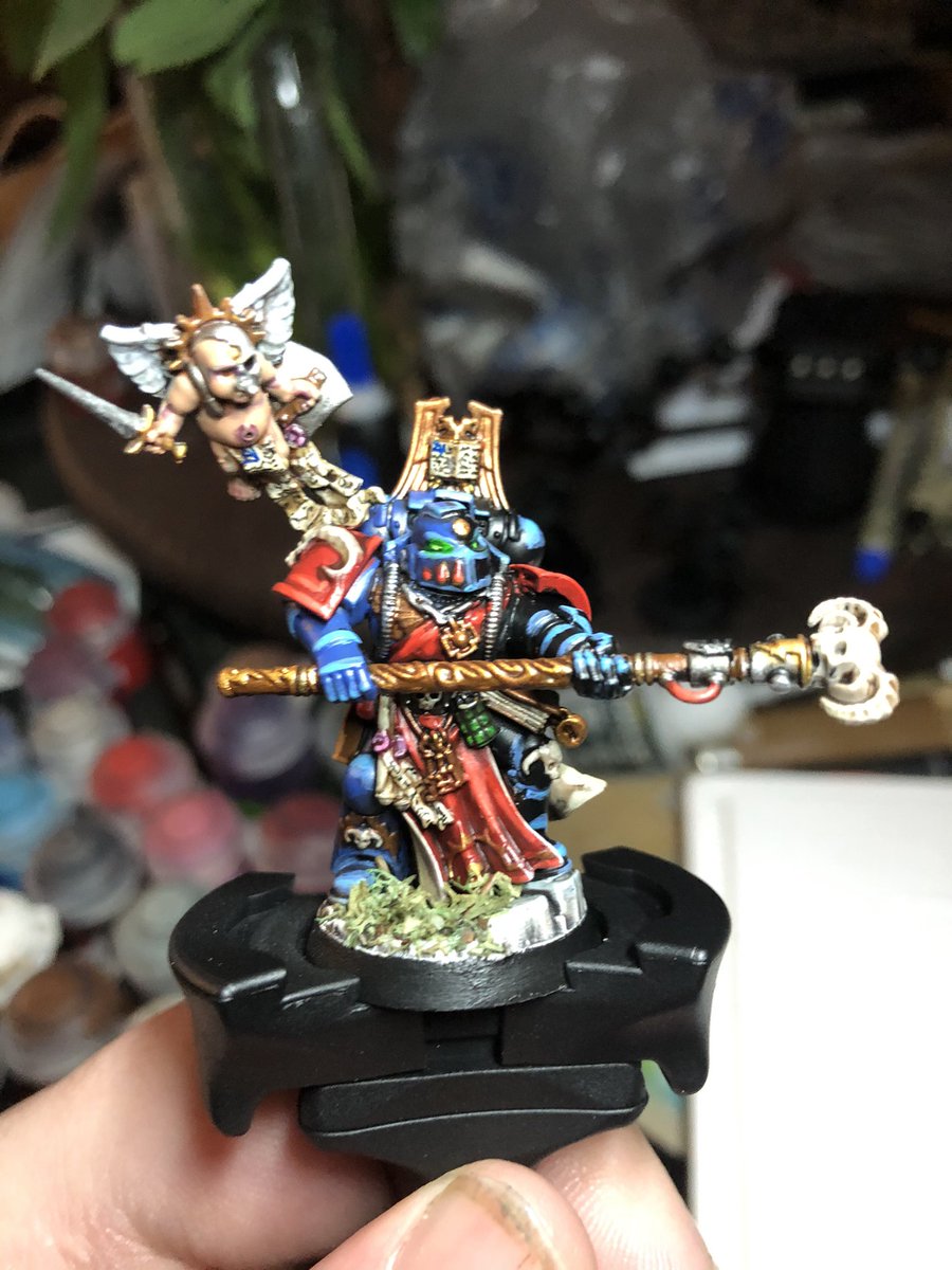 GeekzAnonymous's tweet photo. Angels Sanguine #Librarian!!
#warhammer40k #wh40k #painthammer #PaintingWarhammer #miniaturepainting #miniatures #BloodAngels #Warmongers #AngelsSanguine https://t.co/aLpWhu2dfl