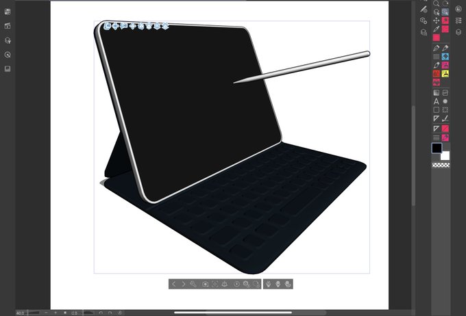 3Dオブジェクトをラスタライズとかしない状態で、トーンカーブとか色調補正とか出来るの初めて知った。 