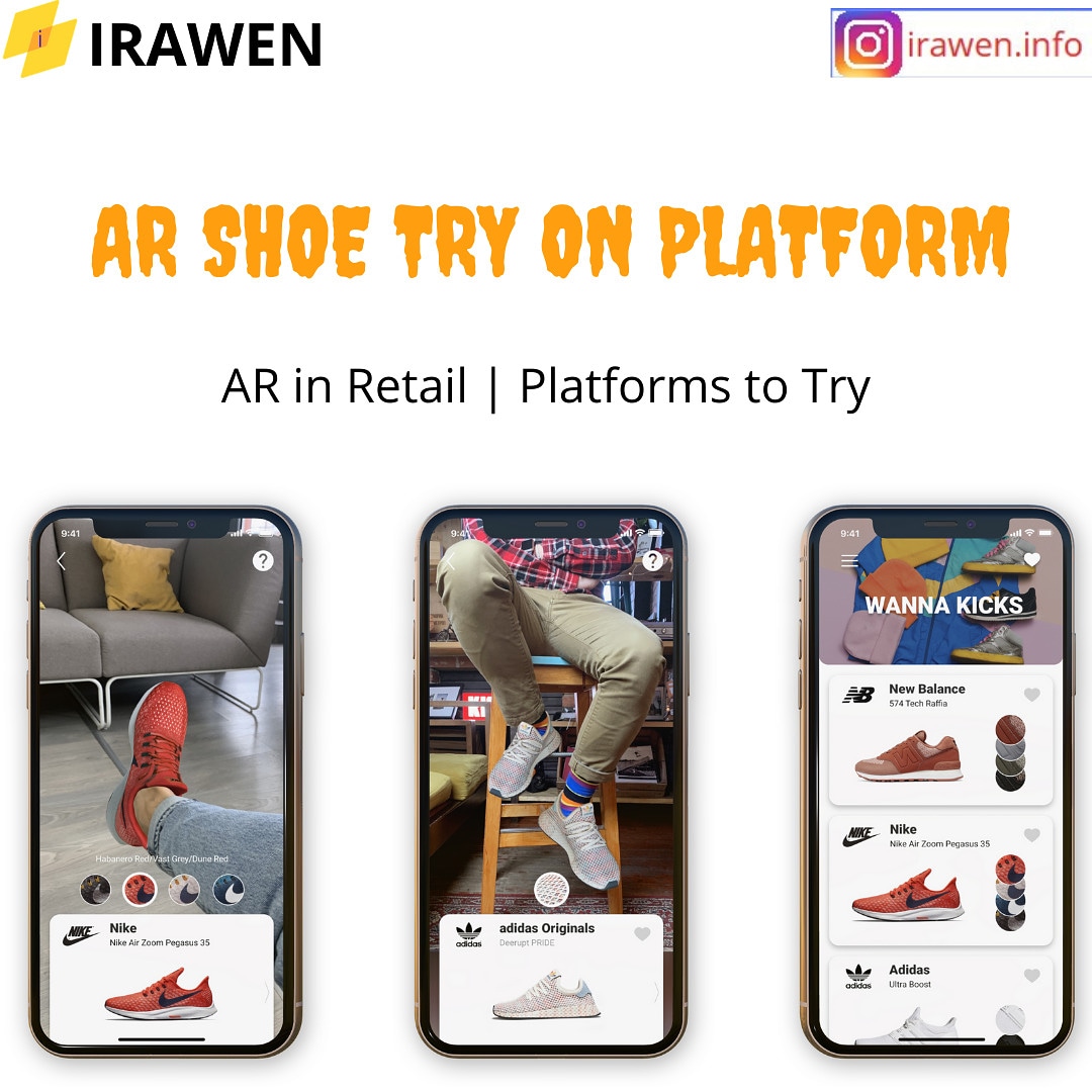 Irawen1's tweet photo. Burst your Online Sales and Increase the Conversion Rates by using AR Shoe Tryon Platform.
Learn more about our AR Shoe Tryon Platform: https://t.co/ZRDenGxsV0
#augmentedreality #ARTryON #shoetryon #arforretail #arforshoes #arforsales #increasesales #irawen #ntirawen https://t.co/b5mNvjPgBD