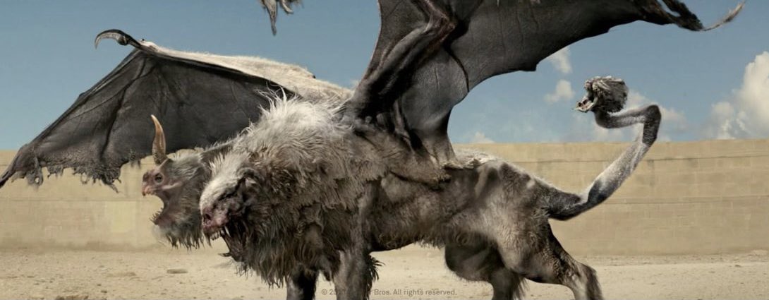 Twitter 上的 青空 映画タイタンの逆襲に出てくる怪物キマイラのデザインがお気に入り 王道なスタイルのザ 怪物って感じのビジュアルは当時ｃｍや 映画のチラシで見た時は衝撃的だった T Co Hmudqpx21u Twitter