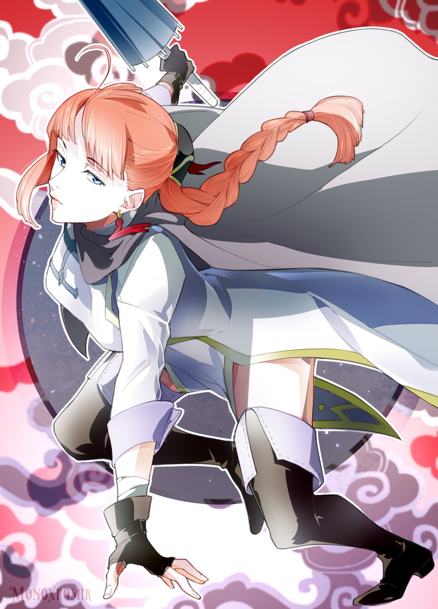 monoxromik's tweet photo. May 30 - happy birthday Kouka🌹
✨Gintama fanart🌠
#art #animeartwork #animeart #anime #animefan #fanart #fan_art #gintama #Gintamafanart #Kouka #gintama_Kouka #夜兎 #江華 #銀魂 https://t.co/MSezqDEYJq