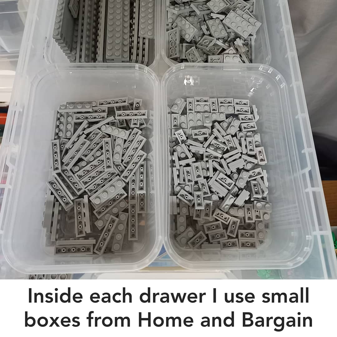 sprguinness's tweet photo. Thought I'd do a quick series of 3 tips for sorting and storing LEGO pieces. #LEGO #AFOL #pieces #storage # organise #reallyusefulboxes https://t.co/HKYhLagLrV