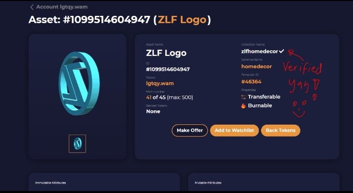 Grace81044655's tweet photo. Hello 👋
My pleasure to share this only 11 $ZLF #Logo #NFTs left at price 100 $ZLF each and next slot will be 150 $ZLF 🤗

Don't regret later feel free to DM me @ https://t.co/zQgkojWAvy

And visit 👇
https://t.co/pKuRPcyxJb

Go $ZLFPRO 
#NFTs https://t.co/YJJm8yohTj